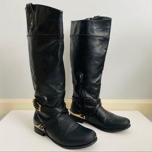 ALDO LEATHER BOOTS